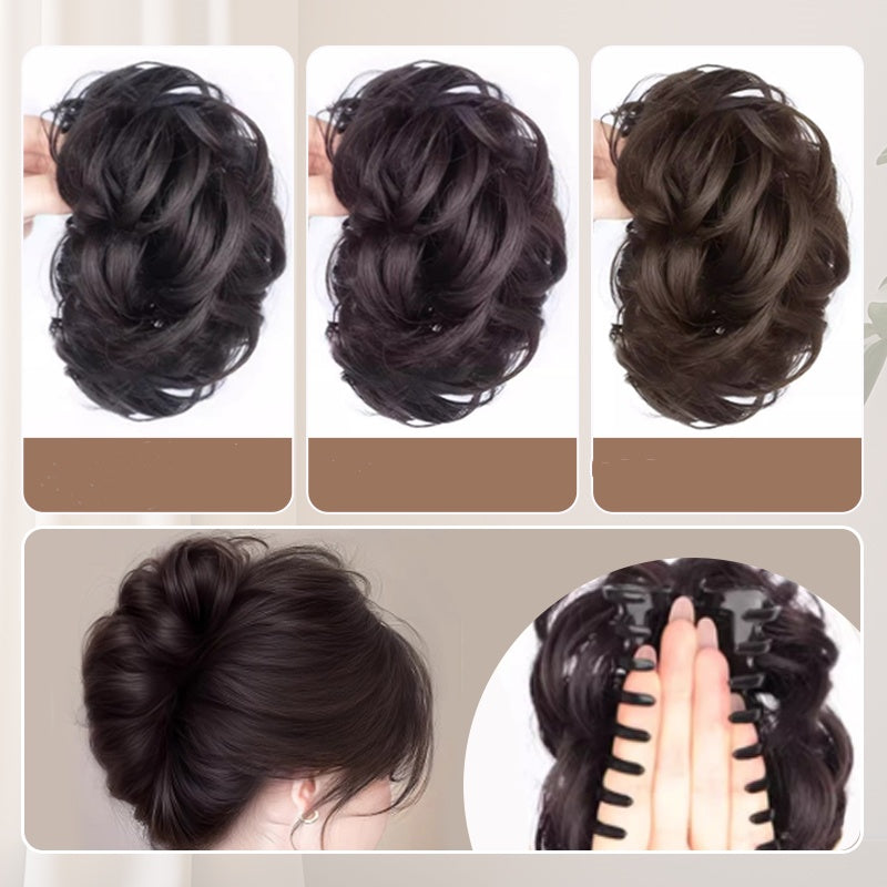 Wig Hair Clip Messy Bun Hairstyle(50% OFF)
