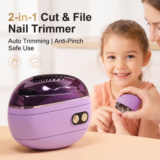 🥳מכירה חמה 2026🥳💞50K+ SOLD! 🔥💅 50% הנחה! TrimPro™ – גוזז חכם נגד צביטה, עוצר אוטומטית בלחץ יתר. מושלם לילדים, קשישים ובעלי עור רגיש. בטוח, עדין וקל לשימוש! 🛡️👶