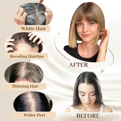 🔥2025 Hot Sale🔥Natural Hair Toppers for Women