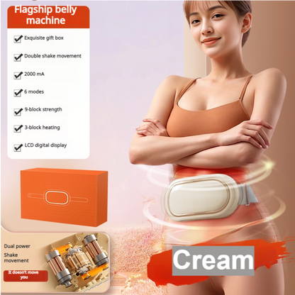 [Boa transformação corporal] Máquina para emagrecer a barriga sem esforço