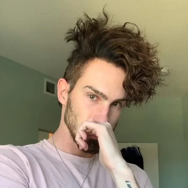 Best Gift for Yourself - 🔥 New Men's Breathable Simulation Wig