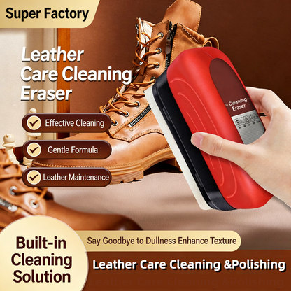 🚗 COMPRE 2 E GANHE 1 GRÁTIS! ✨ Escova multiusos para o cuidado do couro com óleo  - Repara facilmente os riscos no couro 🧼