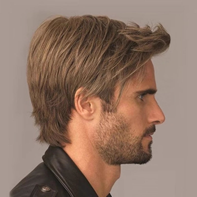 Best Gift for Yourself - 🔥 New Men's Breathable Simulation Wig