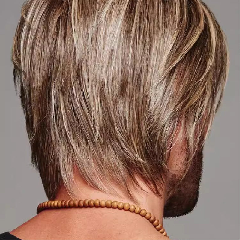 Best Gift for Yourself - 🔥 New Men's Breathable Simulation Wig