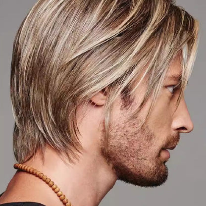 Best Gift for Yourself - 🔥 New Men's Breathable Simulation Wig