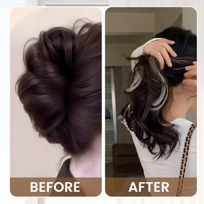 Wig Hair Clip Messy Bun Hairstyle（50% OFF）