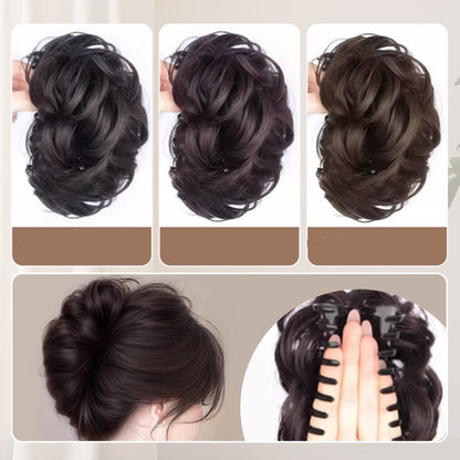 Wig Hair Clip Messy Bun Hairstyle（50% OFF）