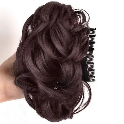 Wig Hair Clip Messy Bun Hairstyle（50% OFF）