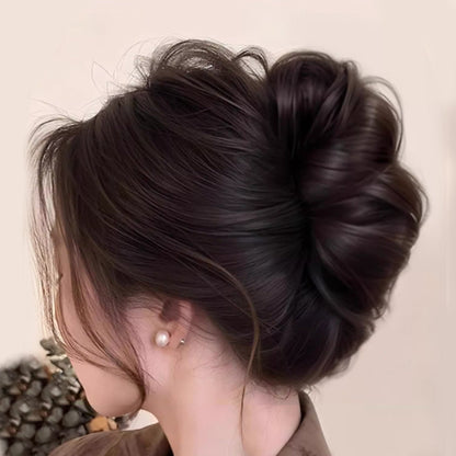 Wig Hair Clip Messy Bun Hairstyle（50% OFF）
