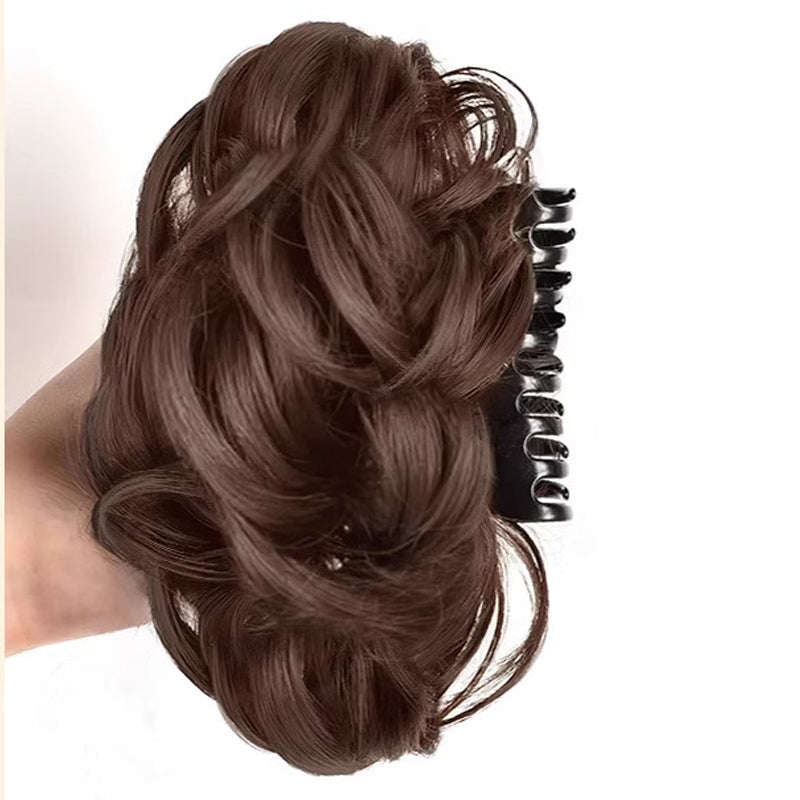 Wig Hair Clip Messy Bun Hairstyle（50% OFF）