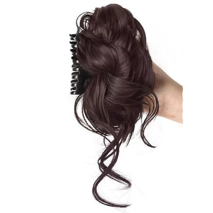Wig Hair Clip Messy Bun Hairstyle（50% OFF）