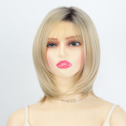 🔥Time-Limited Specail🔥Women's Fashion Shoulder Length Wig with Bangs