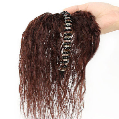 Fluffy Curly Wig with Hair Band
