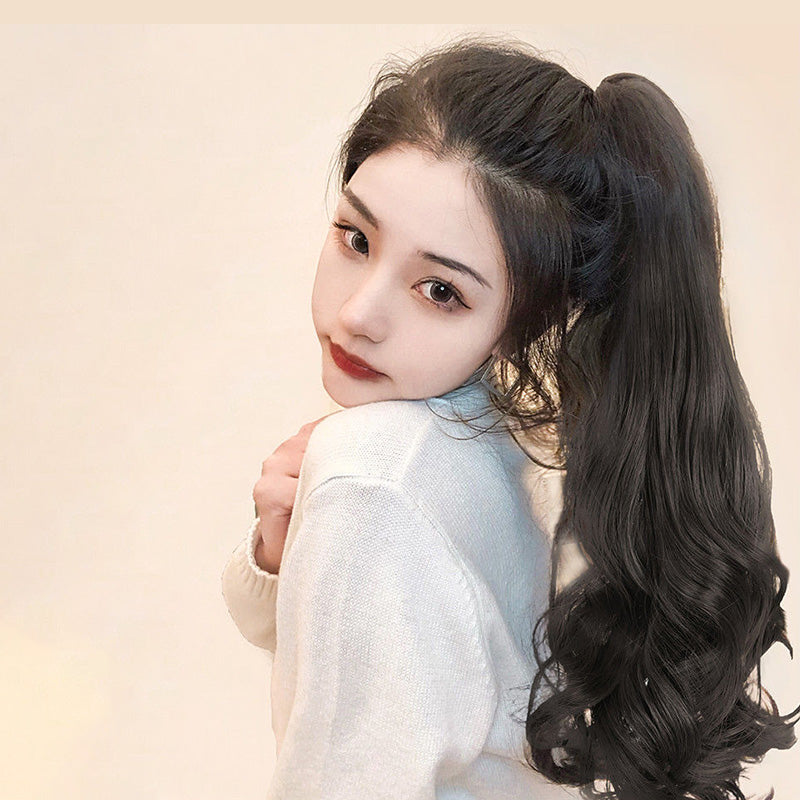 Curly Long Ponytail Hair Extension