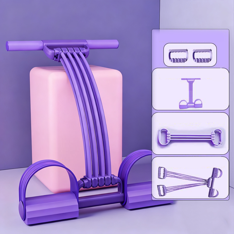 Multifunctional Pedal Resistance Band Exerciser