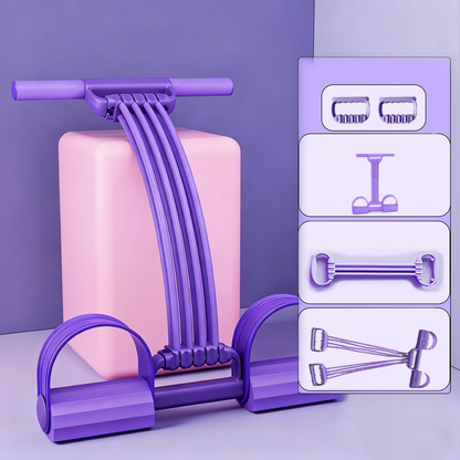 Multifunctional Pedal Resistance Band Exerciser