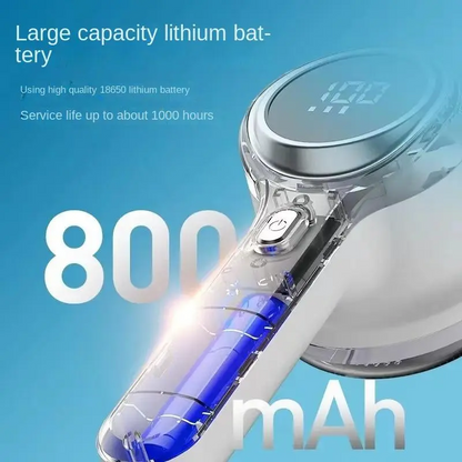 Rechargeable & Portable Digital Display Lint Remover