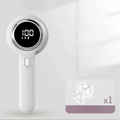 Rechargeable & Portable Digital Display Lint Remover