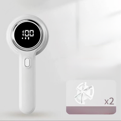 Rechargeable & Portable Digital Display Lint Remover