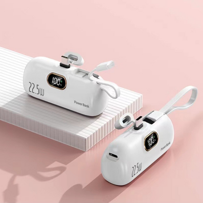 🔋 Novos produtos Oferta por tempo limitado ✨ Mini powerbank de 5000 mAh para telemóveis