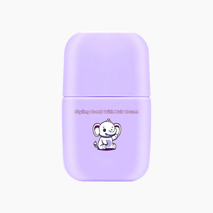 Pente para pentear com creme para cabelo