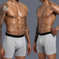 Cuecas boxer masculinas ultra absorventes para incontinência