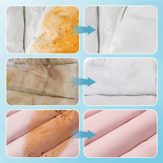 Toalhetes poderosos para remoção de manchas em casacos de penas