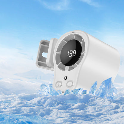 ⏳Aikarajoitettu erikoistarjous⏰Handsfree-henkilökohtainen jäähdytystuuletin LED-näytöllä