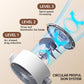 Automaattisesti värähtelevä korkeussäädettävä kaukosäätimellä varustettu tuuletin - pöytä-, seisova- ja lattiakäyttöön