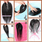 Women's Natural Black Hair Toppers with Clips