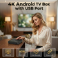 Android TV -boksi Bluetoothilla